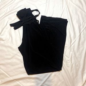 High waisted palazzo pants